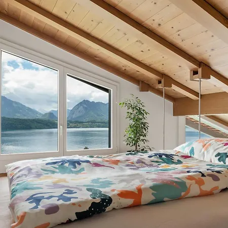 Juwel Mit Traumsicht Auf Und Berge! Апартаменты Гунтен