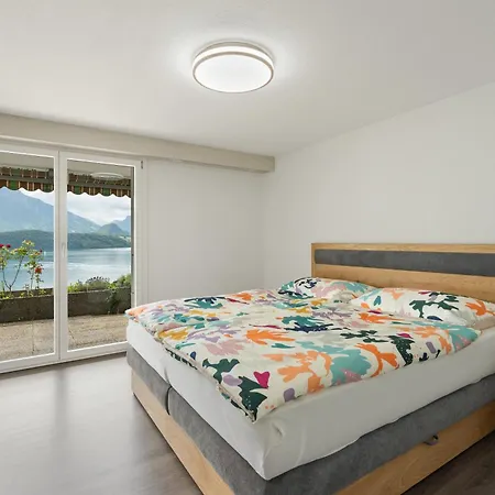 Juwel Mit Traumsicht Auf Und Berge! Гунтен