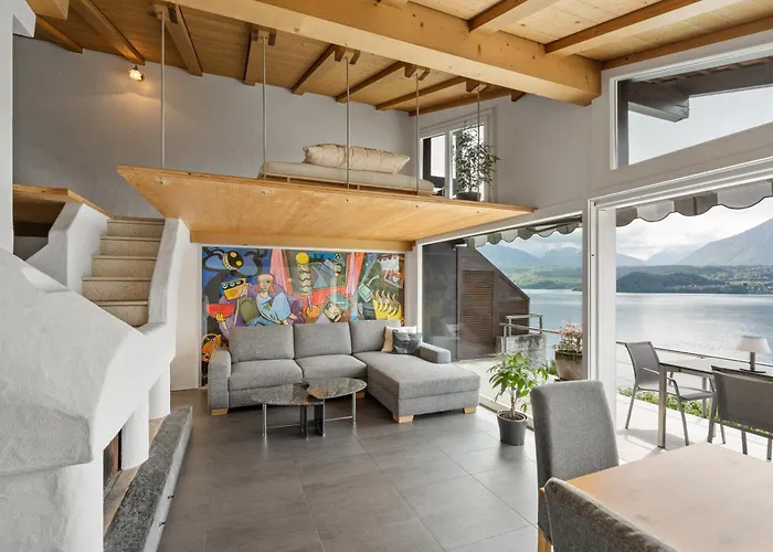 Juwel Mit Traumsicht Auf Und Berge! Gunten